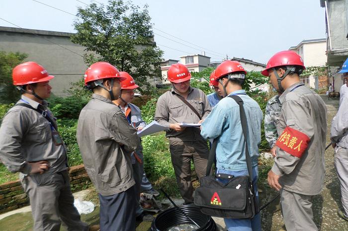 施工现场检查(桂林农网)